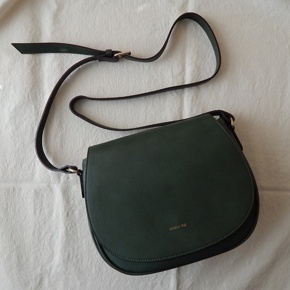 Angela Roi Morning Crossbody – Forest Green